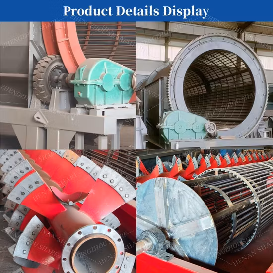 Attrezzatura per vaglio vibrante a tamburo per frantoio per pietre