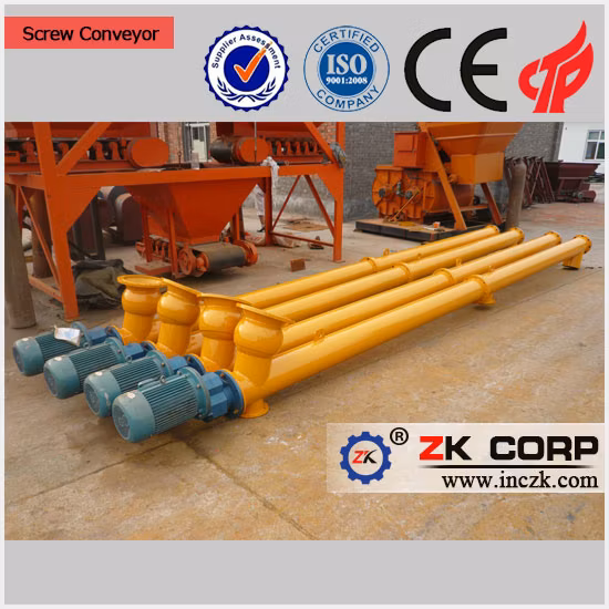 Trasportatore a coclea a tramoggia in vendita con approvazione ISO